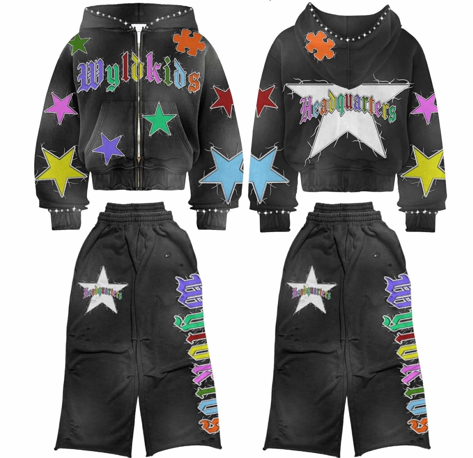 Rebel Star Jacket & Pants Set
